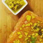 Terrine de salmão com vinagrete de manga e alcaparras - Image 2